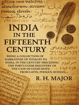 cover image of India in the Fifteenth Century